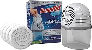 Moisture Absorber Drop-In Tablet Refill Pack, Fresh Scent, 15.8 oz., 4 Pack, Attract and Trap Excess Moisture and Eliminate Musty Odors for Cleaner, Fresher Air