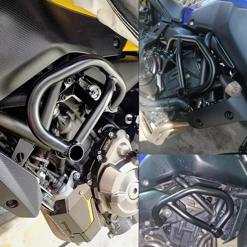 for MT-07 FZ-07 2014-2024 MT07 Engine Guard Highway Crash Bar Motorcycle Frame Protection Bumper for MT FZ 07 Accessories