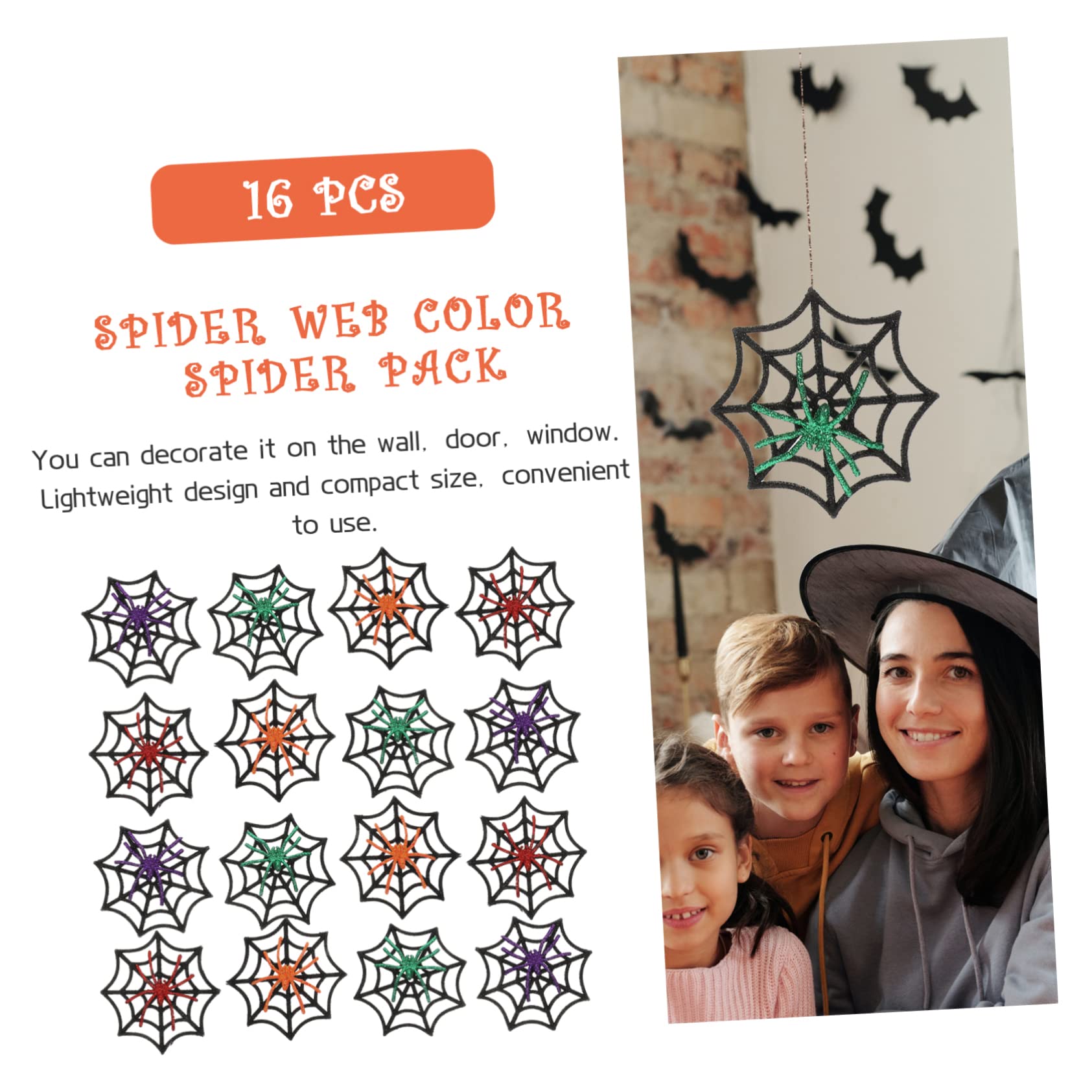 Cabilock 3 Set Di Ragni Realistici Simulazioni Di Ragnatele Decorazioni Per Halloween Spaventose