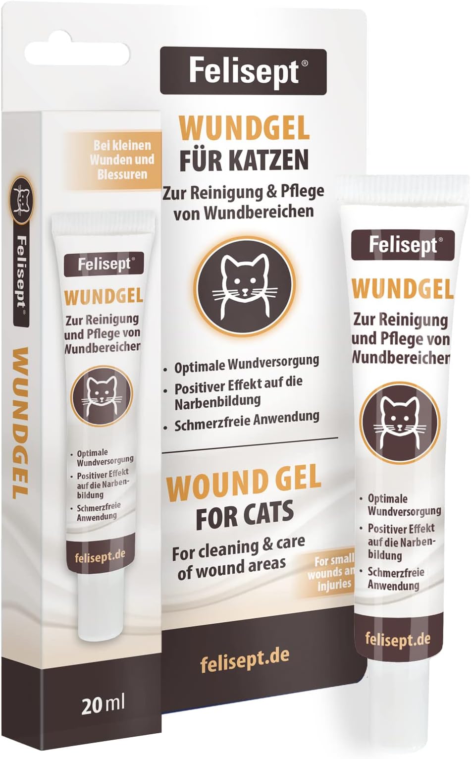 Wound Gel for Cats 20 ml - For Cleaning and Care of Wound Areas
