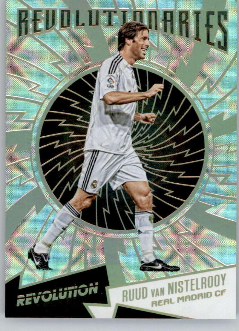 2017 Panini Revolution Revolutionaries Galactic #24 Ruud van Nistelrooy Real Madrid CF Official Soccer Card in Raw (NM or Better) Condition