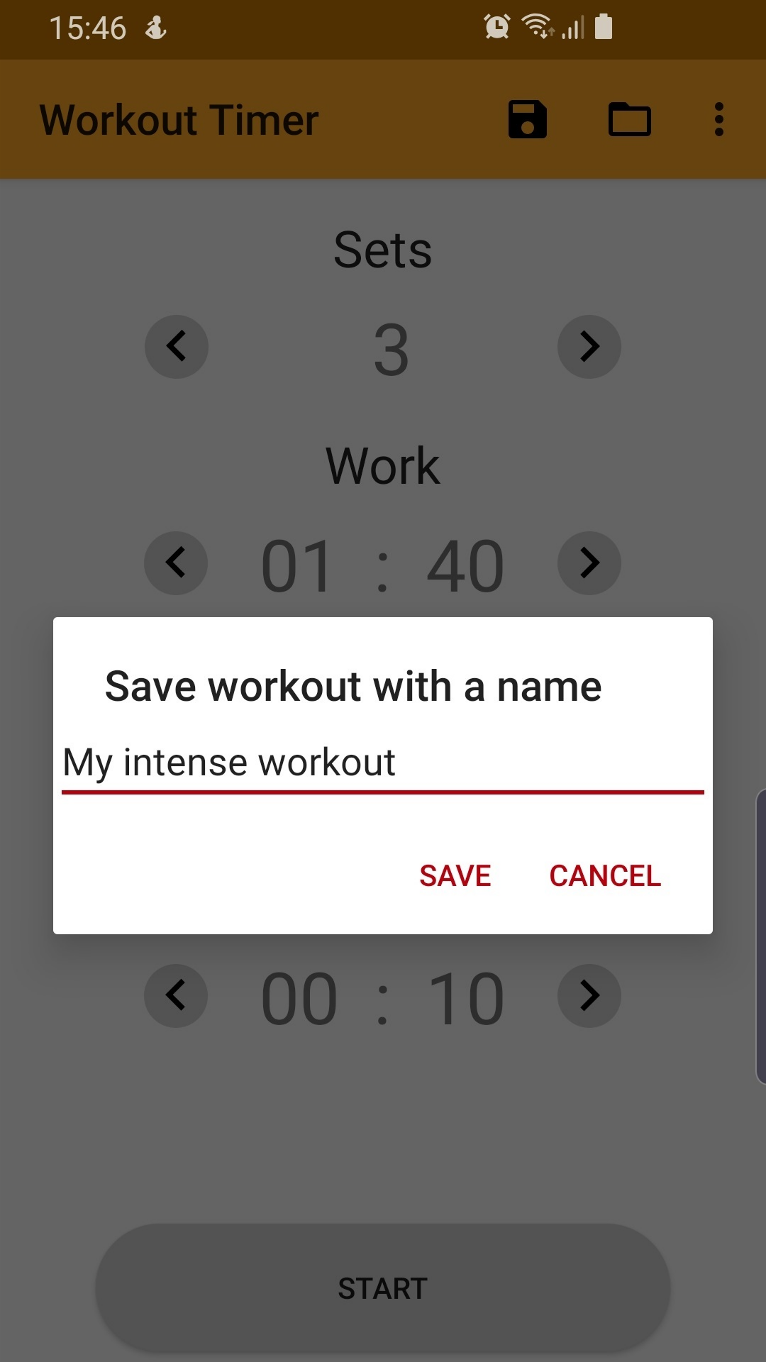 Workout Timer App on Amazon Appstore