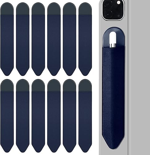Miniatura 8 de Soporte para lápices Apple, paquete de 6 fundas elásticas duraderas para Apple Pencil (1 y 2 generación), funda adhesiva para iPad de