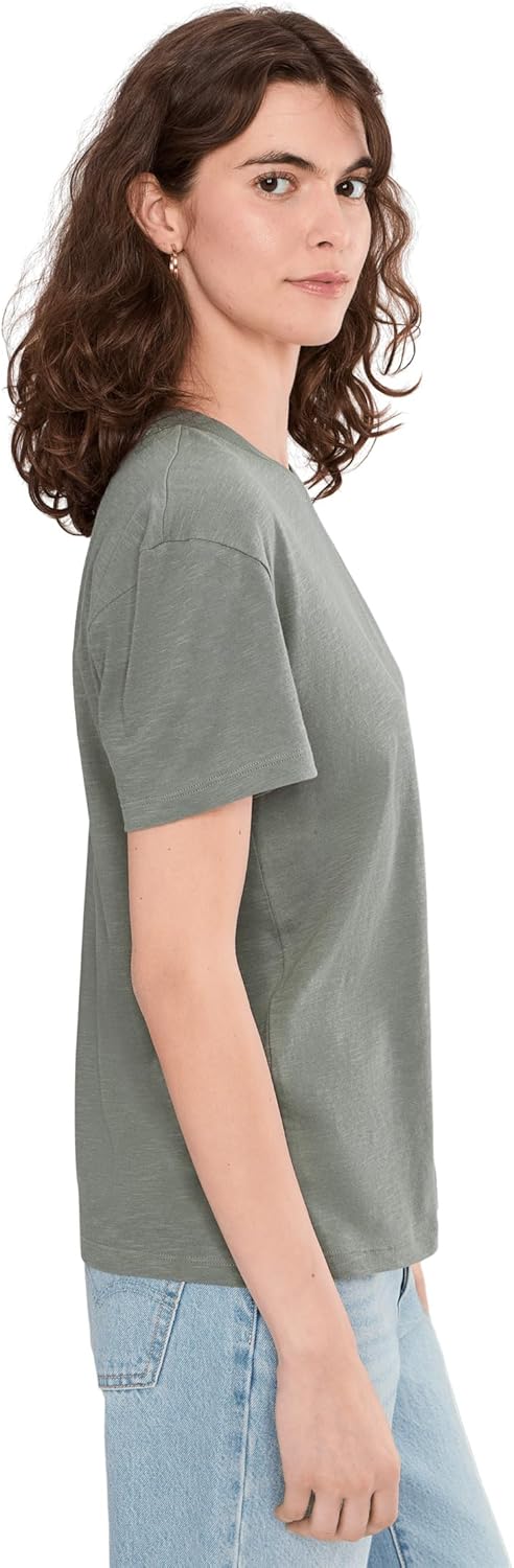 Pact Women's Clothing Featherweight Slub Relaxed Tee