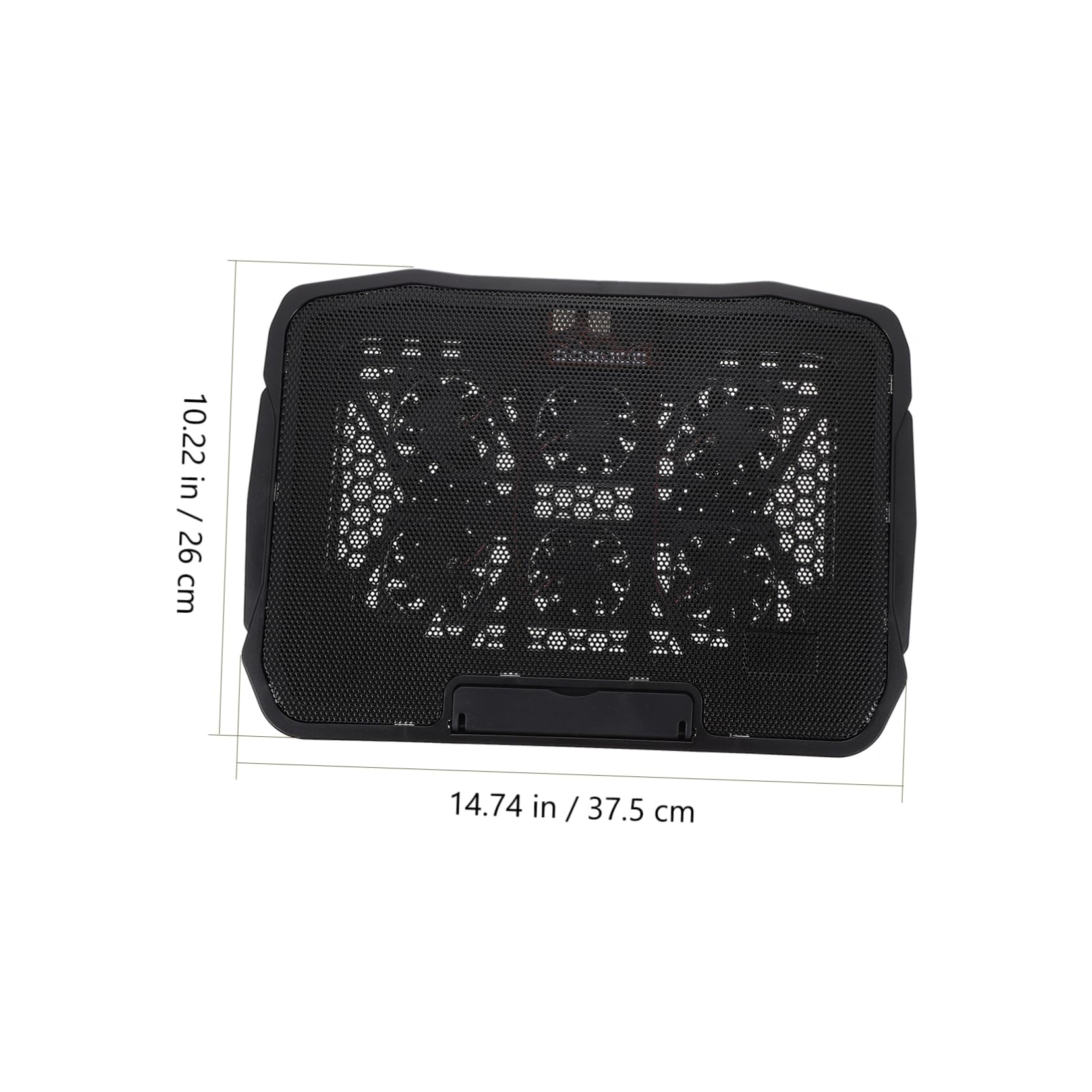 Soporte para Portátil con Ventilador Ajustable Base Ergonómica para Disipación de Rápida Notebook Refrigerador Multifuncional para Uso Doméstico y Oficina