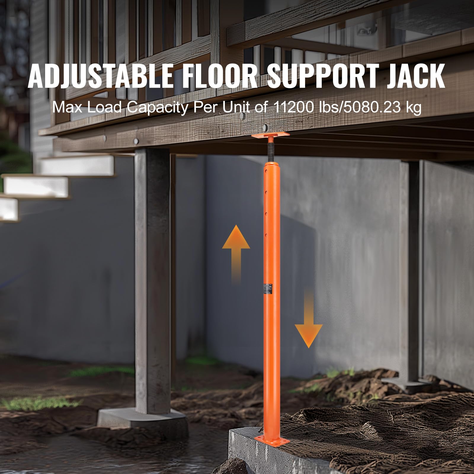 Happybuy House Floor Jack, 54