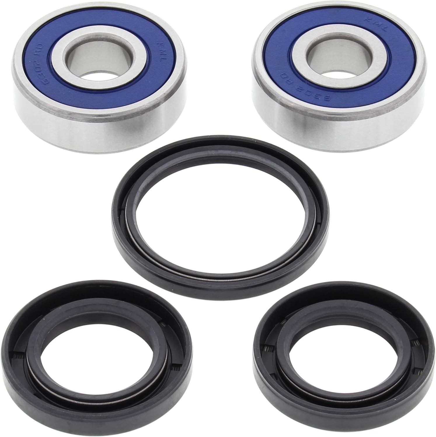 All Balls Wheel Bearing Kit Front 25-1319 Compatible with/Replacement for Honda CA175 1968-1970, CB/CL160 1965-1969, CB/CL175 1968-1973, CB250 Nighthawk 1991-2008, CB350 1968-1972