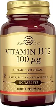 Solgar Vitamin B12 100 µg | 100 Tablets