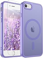 Vista 25 de SUPFINE - Funda magnética para iPhone 11, apta para MagSafe (protección contra caídas de grado militar, 10 pies), delgada, translúcida, a prueba