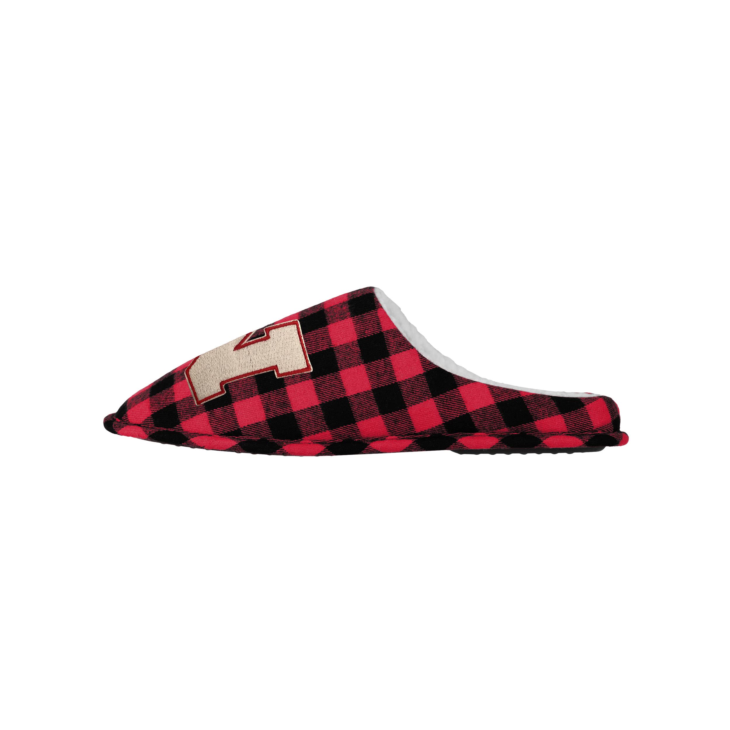 FOCO NCAA-Pantofole in Memory Foam Foderate in Sherpa, Uomo