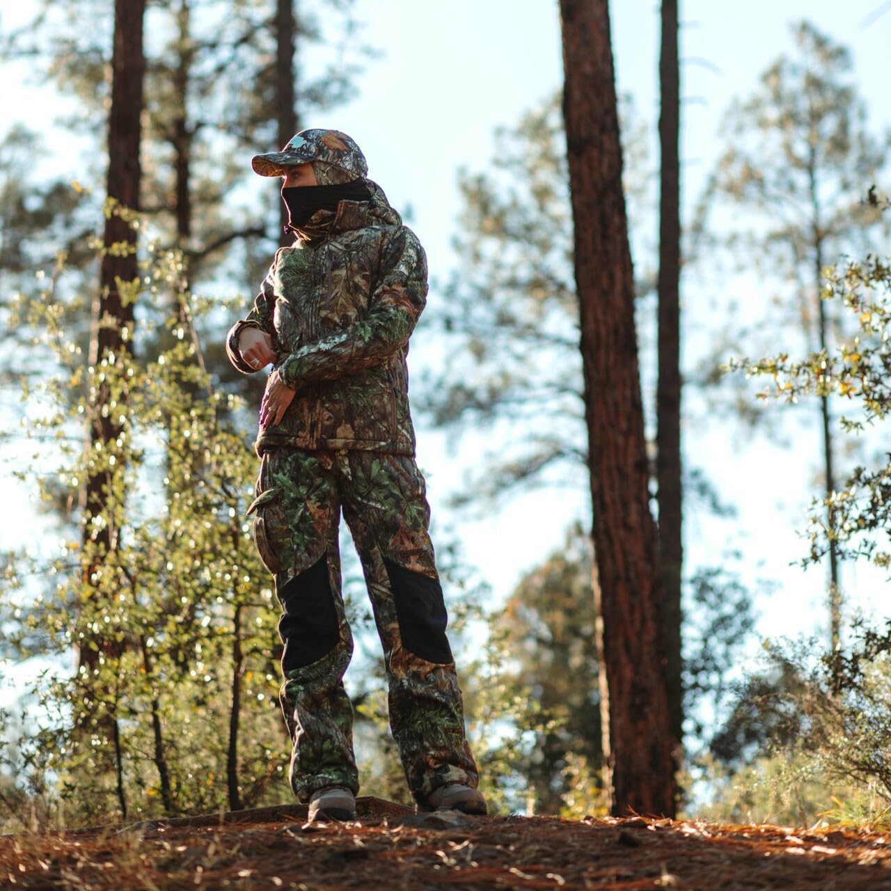 DSG Outerwear Women's Ella 3.0 Hunting Jacket | Mild Climate, Windproof Sherpa-Lined Coat with Removable Hood & DWR Finish