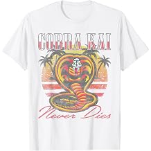 Cobra Kai Vintage California Summer Palm Trees TV Show T-Shirt