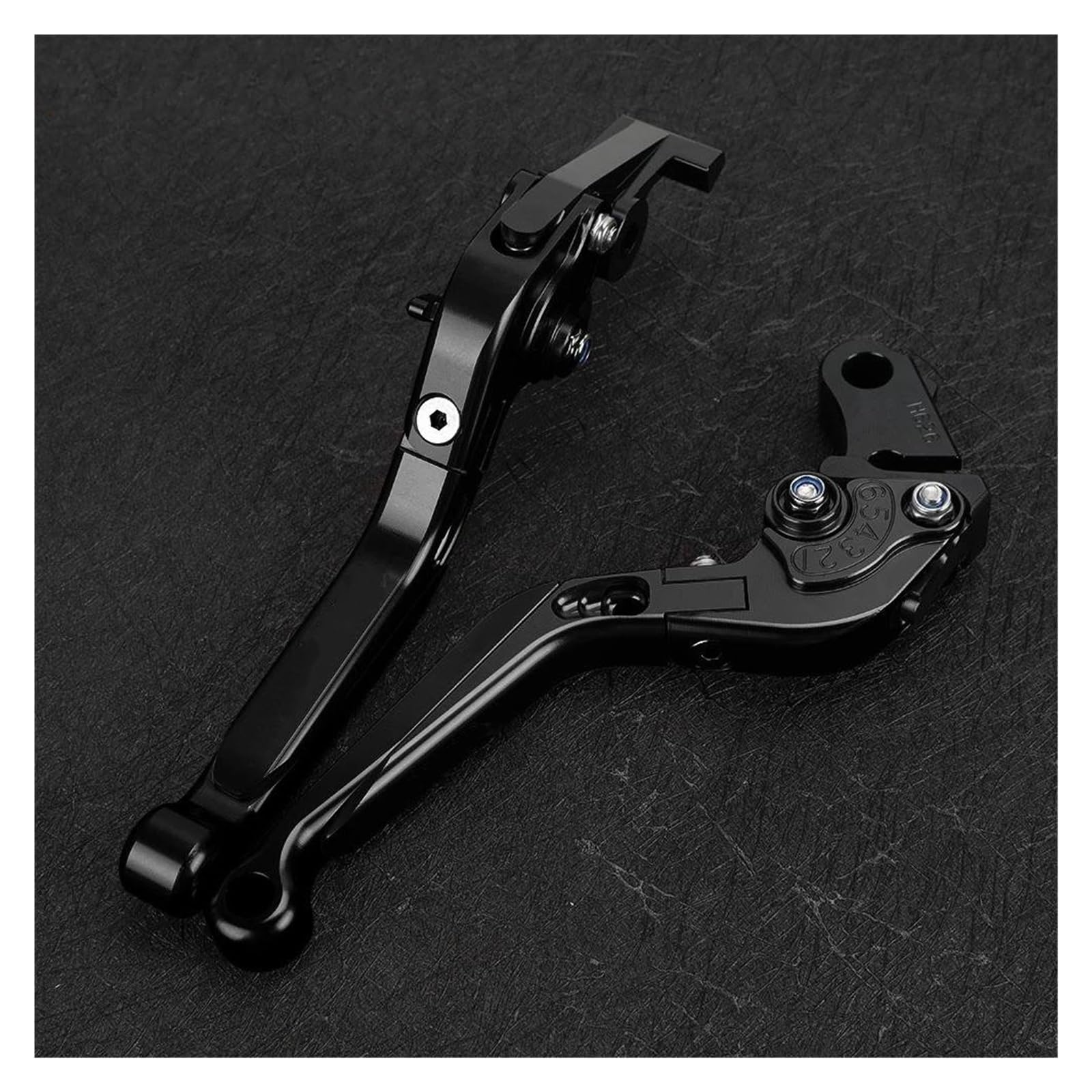 Mamxvkvzeu B7 Motorbike Brake Clutch Handle Levers Brake Clutch Levers Handlebar Adjustable Folding For Ninja 500 Z500 For Ninja500 Z 2024-2026(B7)