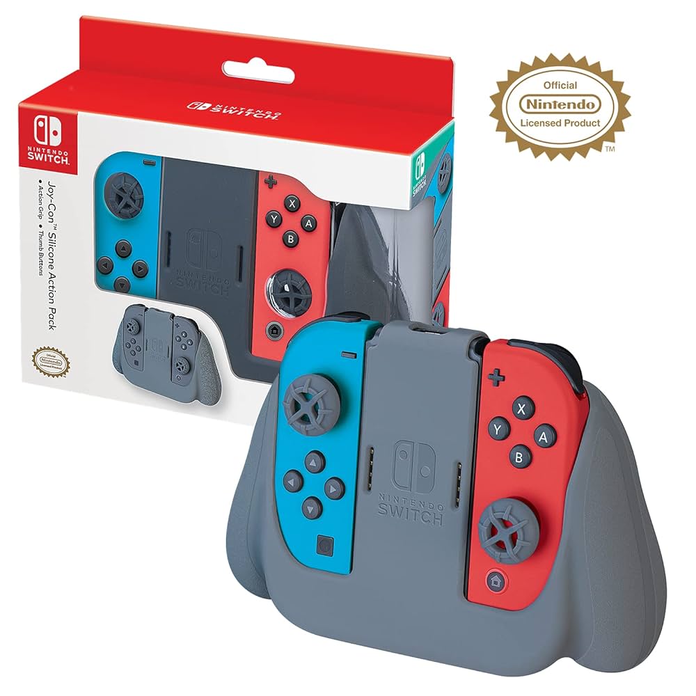Nintendo Switch GRIP CONTRLLER-TYPE G1 HEYSTOP Grip compatível com Nintendo Switch/Switch OLED Joy