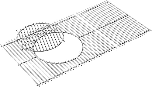Vista 6 de Piezas de repuesto de rejilla gourmet para Weber Genesis II 400 Genesis II LX 400 Series Grill, rejilla de cocción para Weber Genesis II/LX E410
