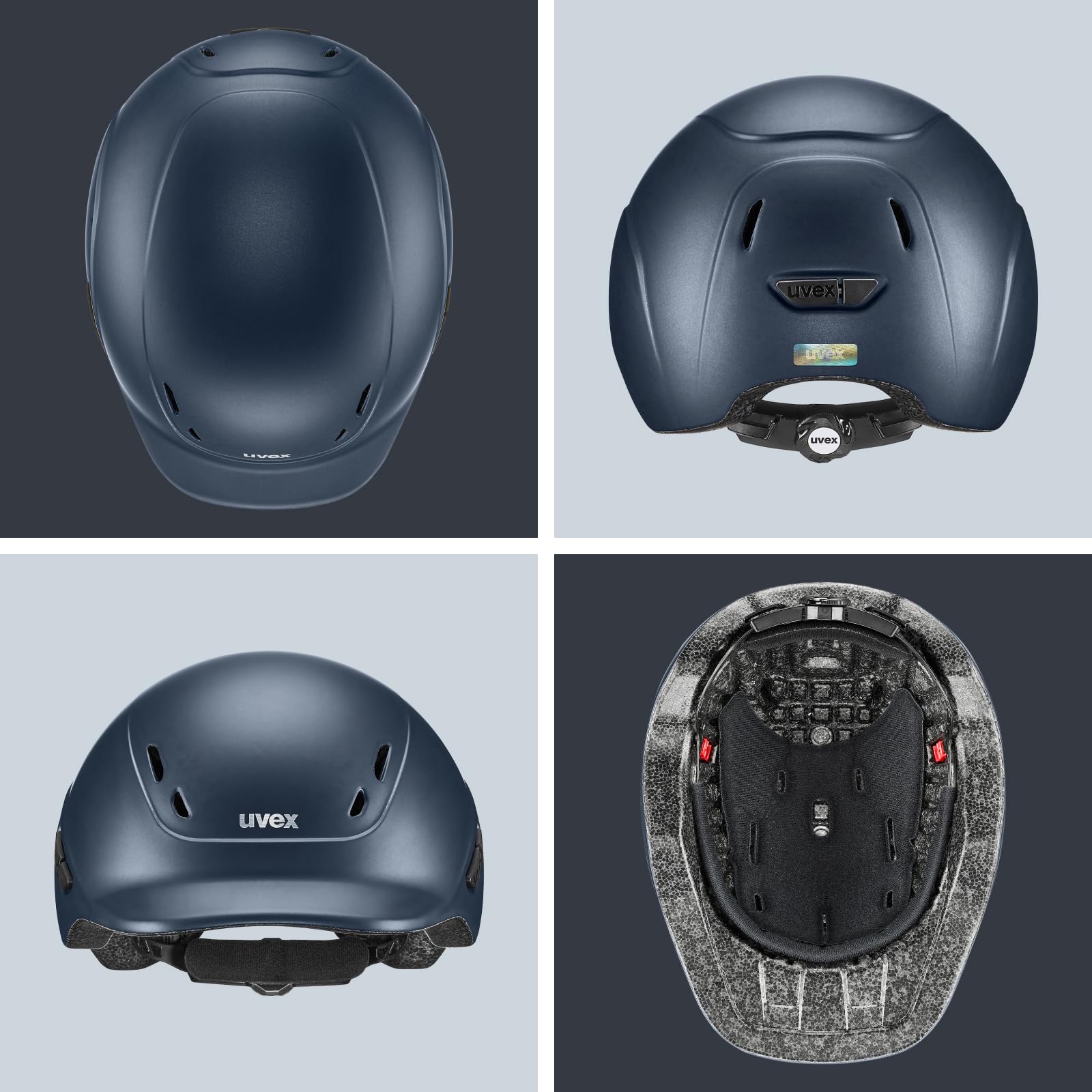 Casco Da Equitazione Uvex Kidoxx Per Bambini - Regolabile 49-54cm, Leggero E Sicuro - Foto 2