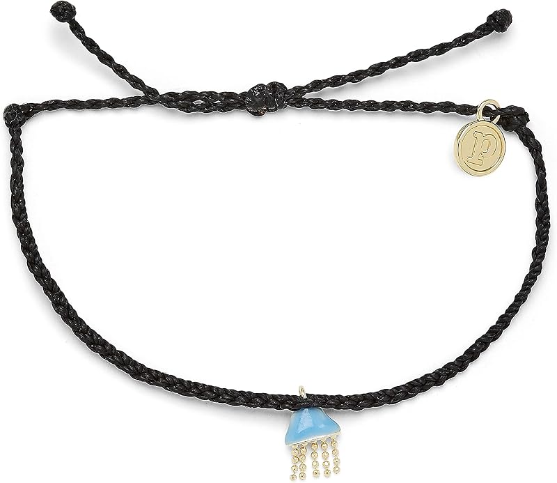 Pura Vida Silver or Gold Jellyfish Bracelet