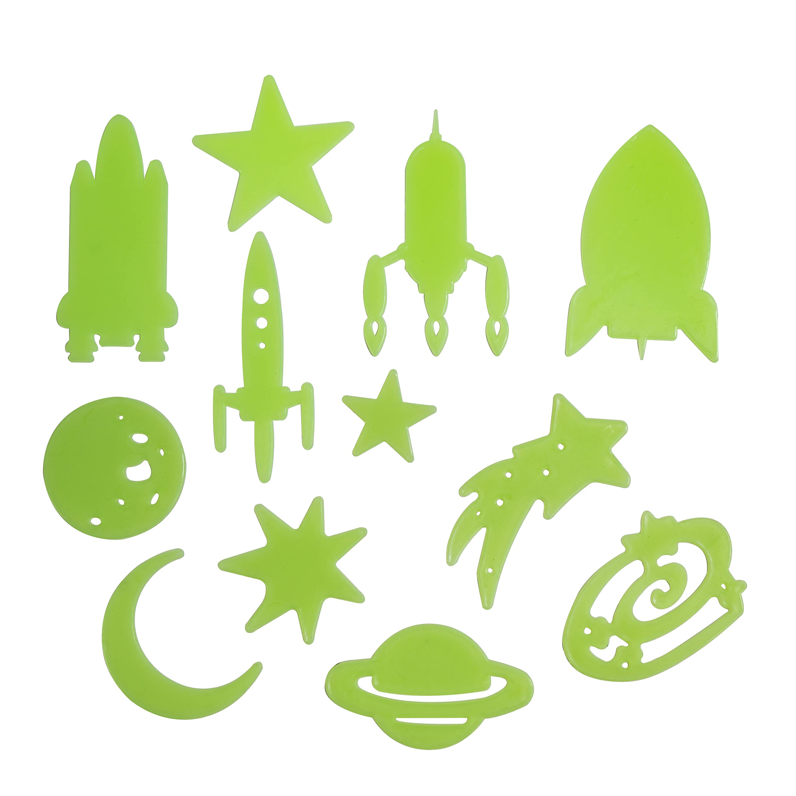 Funtime Gifts Glow Stars in a Tin Children's Bedroom Stars for Ceiling or Wall Glow in The Dark