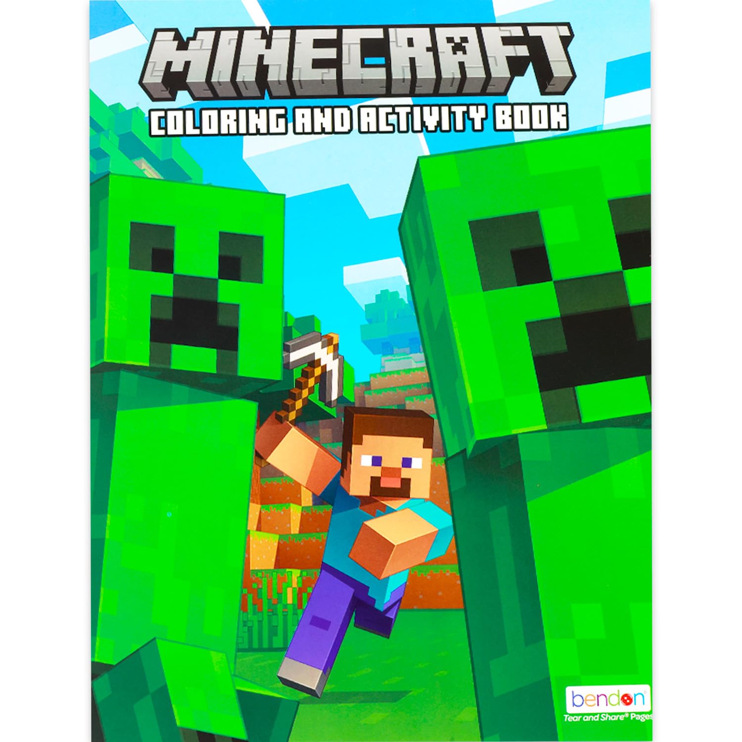 Minecraft Ultimatives Aktivitäts-Set – Kunst- und Bastel-Set mit Malbüchern, Aufklebern, Spielen, Puzzles, Zeichnen und mehr | Minecraft Aktivitäten für Jungen, Kinder