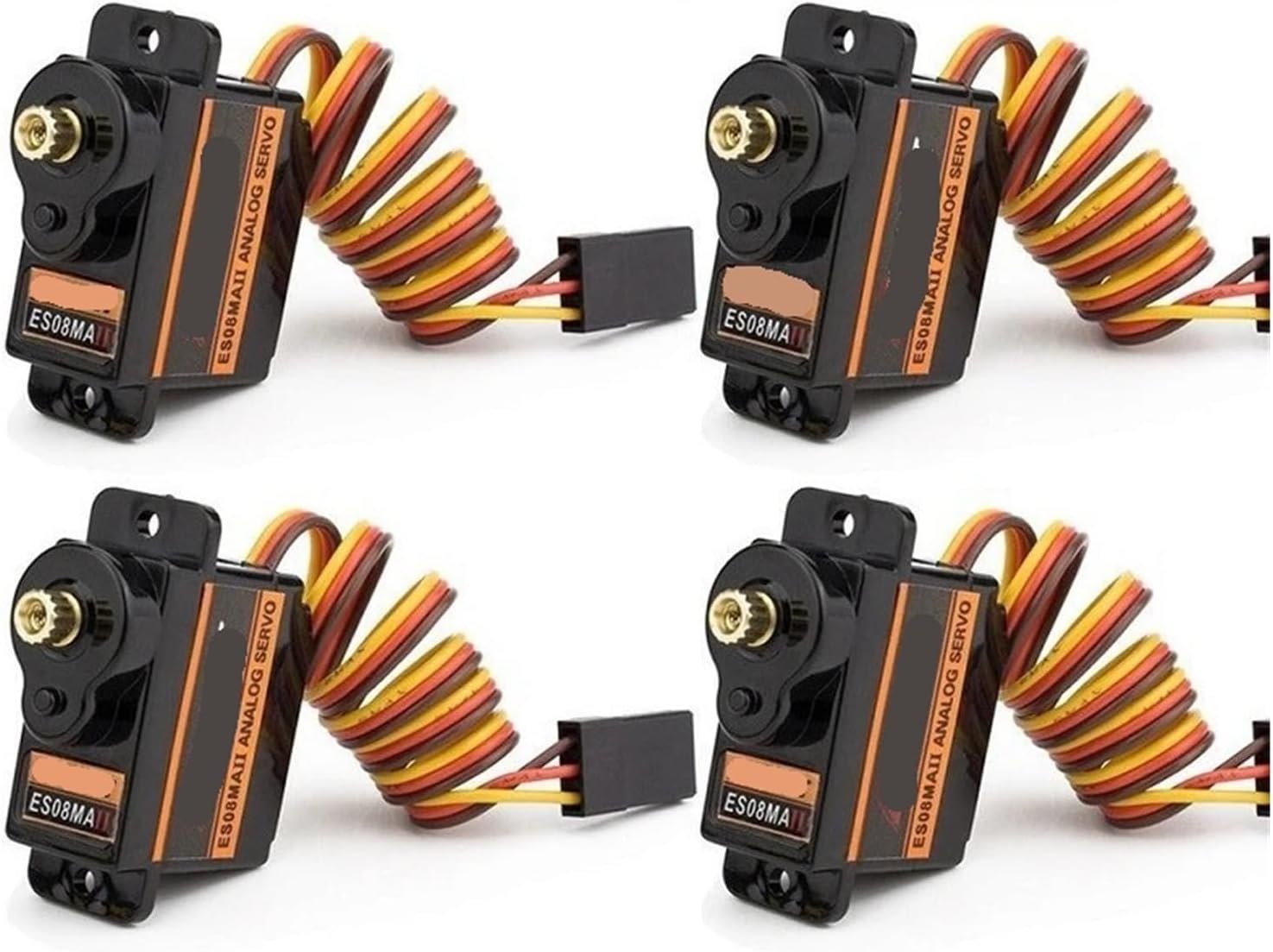 ES08MAII 12G Metal Gear for Car, Boat, RC Hobby Simulated Servo(ES08MAII-1PC)