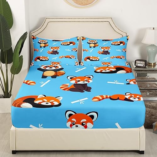 Miniatura 61 de Erosebridal Juego de sábanas para videojuegos, tamaño individual, color morado, sábana bajera ajustable para niños y niñas, moderno juego de sábanas