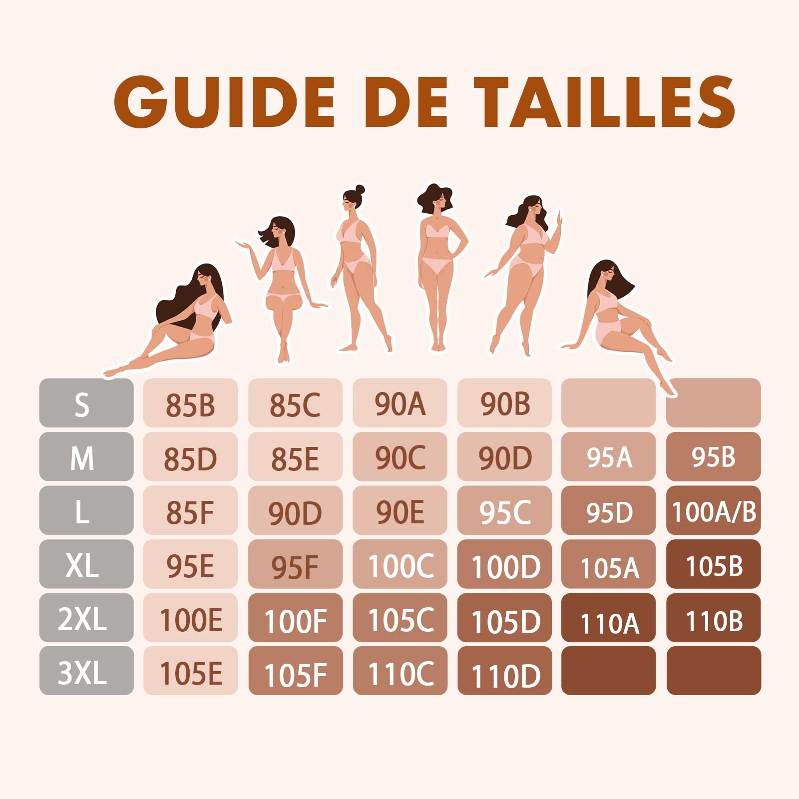 Ganado Soutien Gorge sans Armature Dentelle Push up Sport Bralette Femme Col en V Brassière sans Coutures Brassiere Comfit