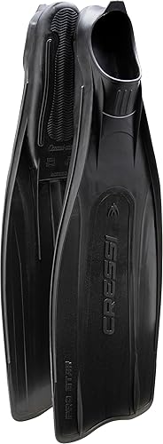 Miniatura 2 de Cressi Aletas de buceo con bolsillo para pies completos para adultos, Pro Star fabricadas en Italia