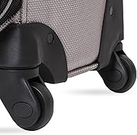 Vista 111 de SwissGear - Equipaje suave expandible Sion con ruedas, Negro