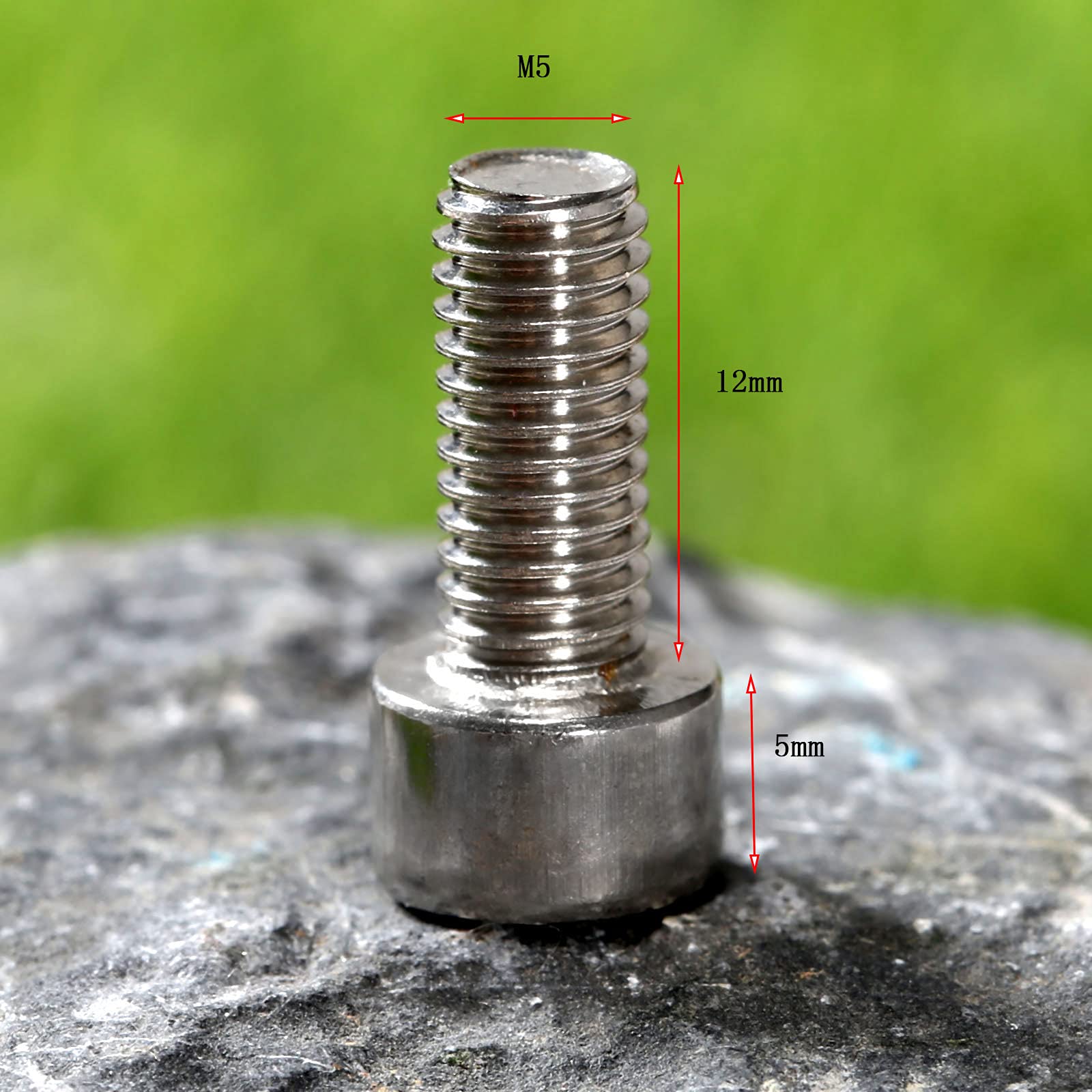 M5 Bike Water Bottle Cage Bolts - 10 Pack -3 M5 Bike Water Bottle Cage Bolts - 10 Pack -3