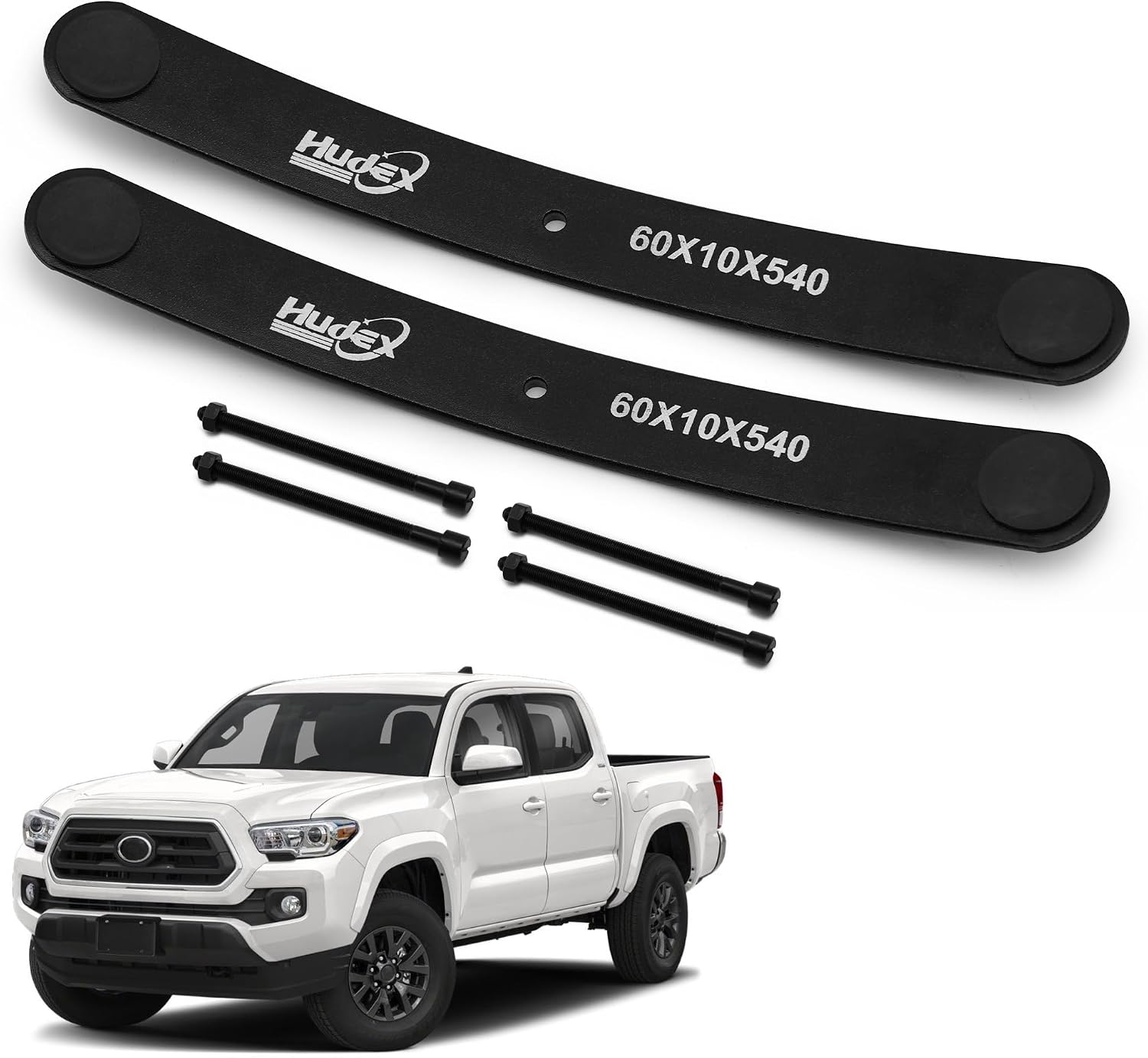 HUDEX Rear Add-A-Leaf Lift Kit with Extended Alignment Pins and Isolator Pads