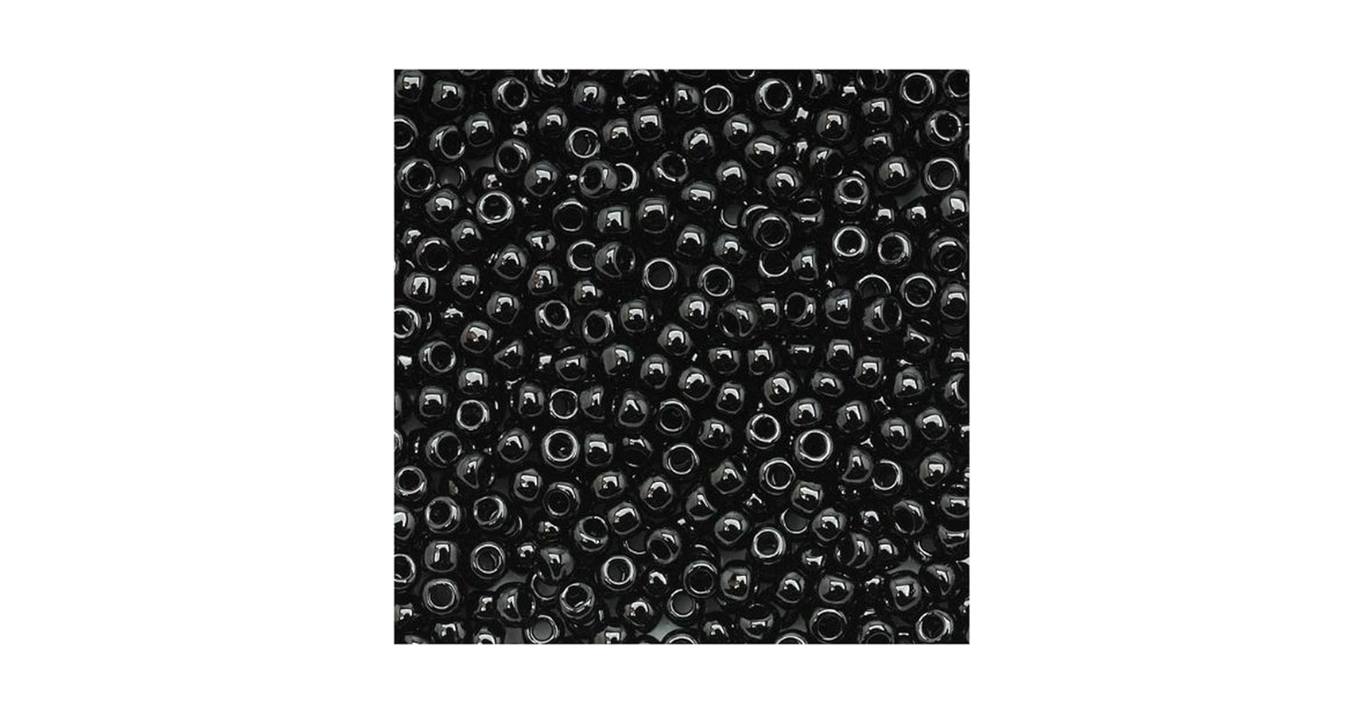 たま Amazon.com: Toho Round Seed Beads 11/0#49 'Opaque Jet' 8