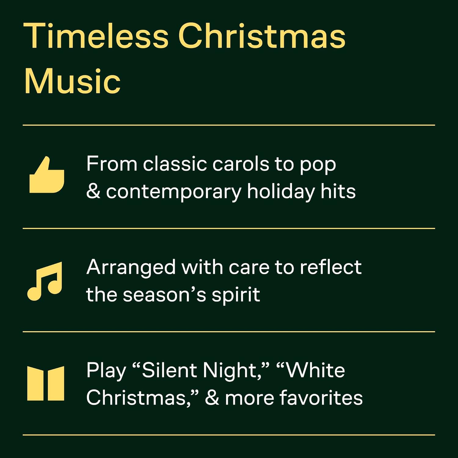 100 Most Beautiful Christmas Songs | Piano/Vocal/Guitar Songbook | Holiday Favorites and Classic Carols for Beginners and Intermediate Players | Perfect for Teacher Familie and Christmas Performance - Image 9