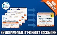 Vista 4 de Globe (4 Pack) Hydrocortisone Maximum Strength Transparent Ointment 1%,1 oz, Anti-Itch Topical Ointment for Redness, Swelling, Itching, Rash