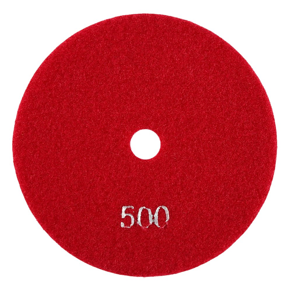 5pollici / 125mm Platorelli per Lucidatura Bagnata Diamante Lucidatura Pad, Lucidatura Disco Ruota Pad Accessori per Lucidatura in Pietra,Marmo di Granito(500)