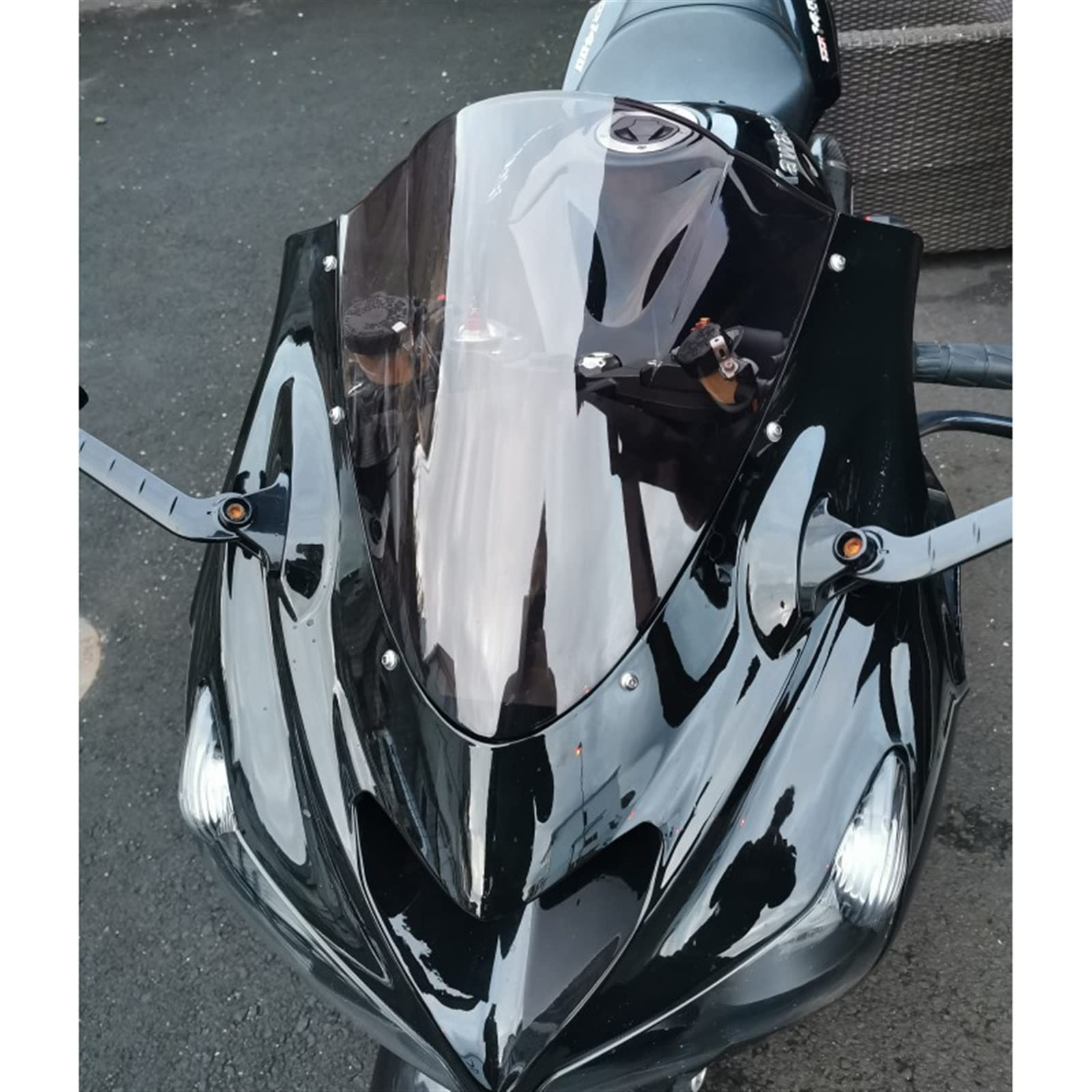 Amazon.co.jp: バイク 風防 ウイ に適合する忍者 に適合するZX14R に