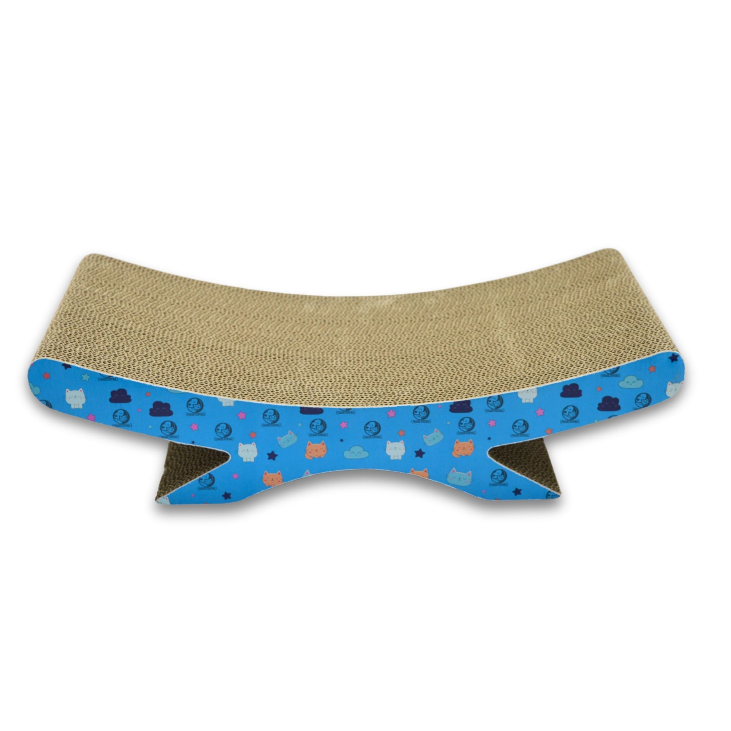 Foodie Puppies Cat Scratcher Post with Catnip for Cats and Kittens - (Sea Saw Scratcher) | Corrugated Cat Scratcher Cardboard for Indoor Cats, Kitten for Furniture Protection, Durable Texture Design (B0CN9J28MF) Amazon Price History, Amazon Price Tracker