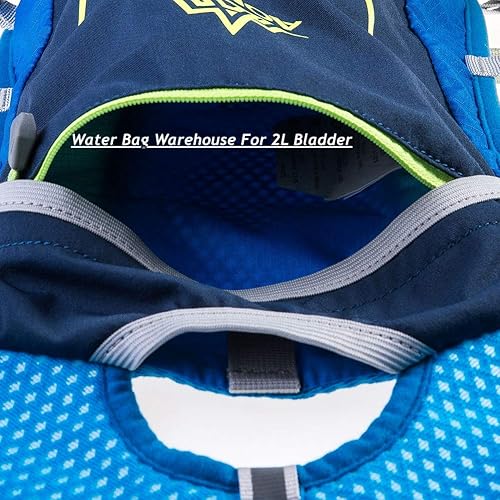 Miniatura 6 de AONIJIE Hydration Packs 5.5L Trail Running Vest with 2L Bladder Reservoir Marathoner Hydro Backpack