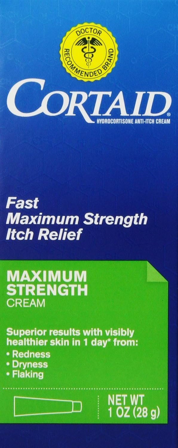 Cortaid Itch Relief Maximum Strength, 4 Count