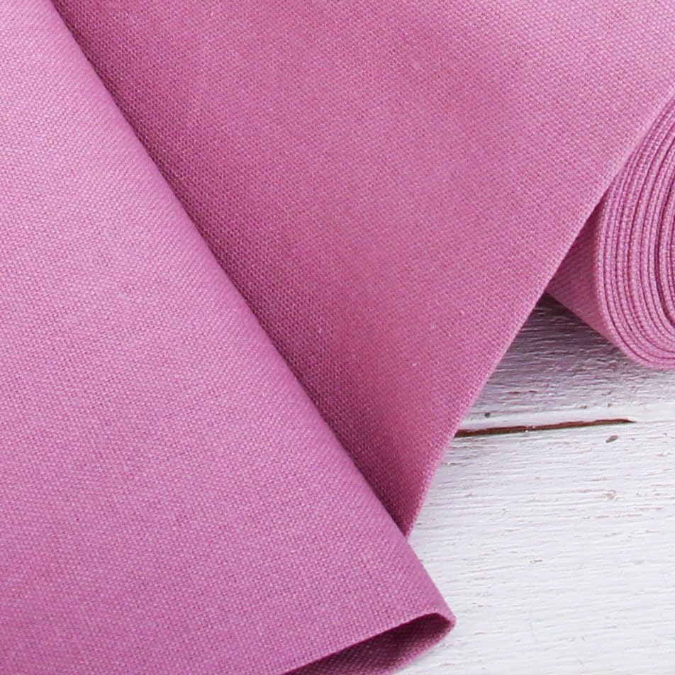 Miniatura 2 de Threadart The Yard - Tela de lino para bordar, tela de lino de algodón de alta calidad para bordado, punto de cruz, ropa, lienzo de lino, decoración