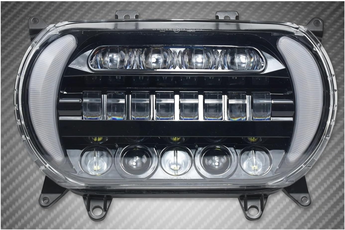 点灯OK ハーレー FLTRX ロードグライド 純正 ヘッドライト ヘッドランプ 点灯OK ハーレー FLTRX ロードグライド 純正 ヘッドライト ヘッド