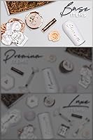 Vista 4 de Sincerely, Me Personalized Bridesmaid Proposal Gift Set with White and Rose Gold Gifts in Bridesmaid Box (PB1)