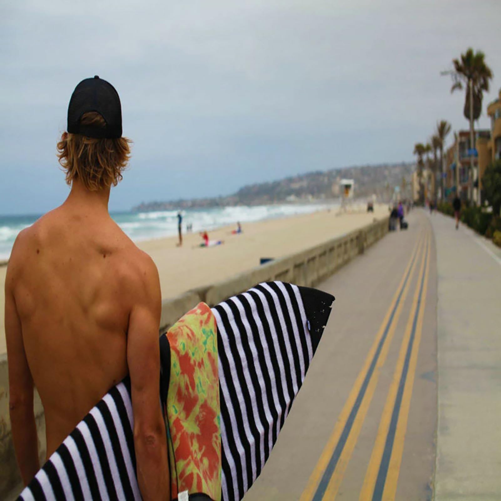 Generico Schutzhülle für Surfboard | Surfgummis mit Speichenschutz | Surfboard-Hülse | für den Transport von Wakesurfen und Paddleboards auf Reisen