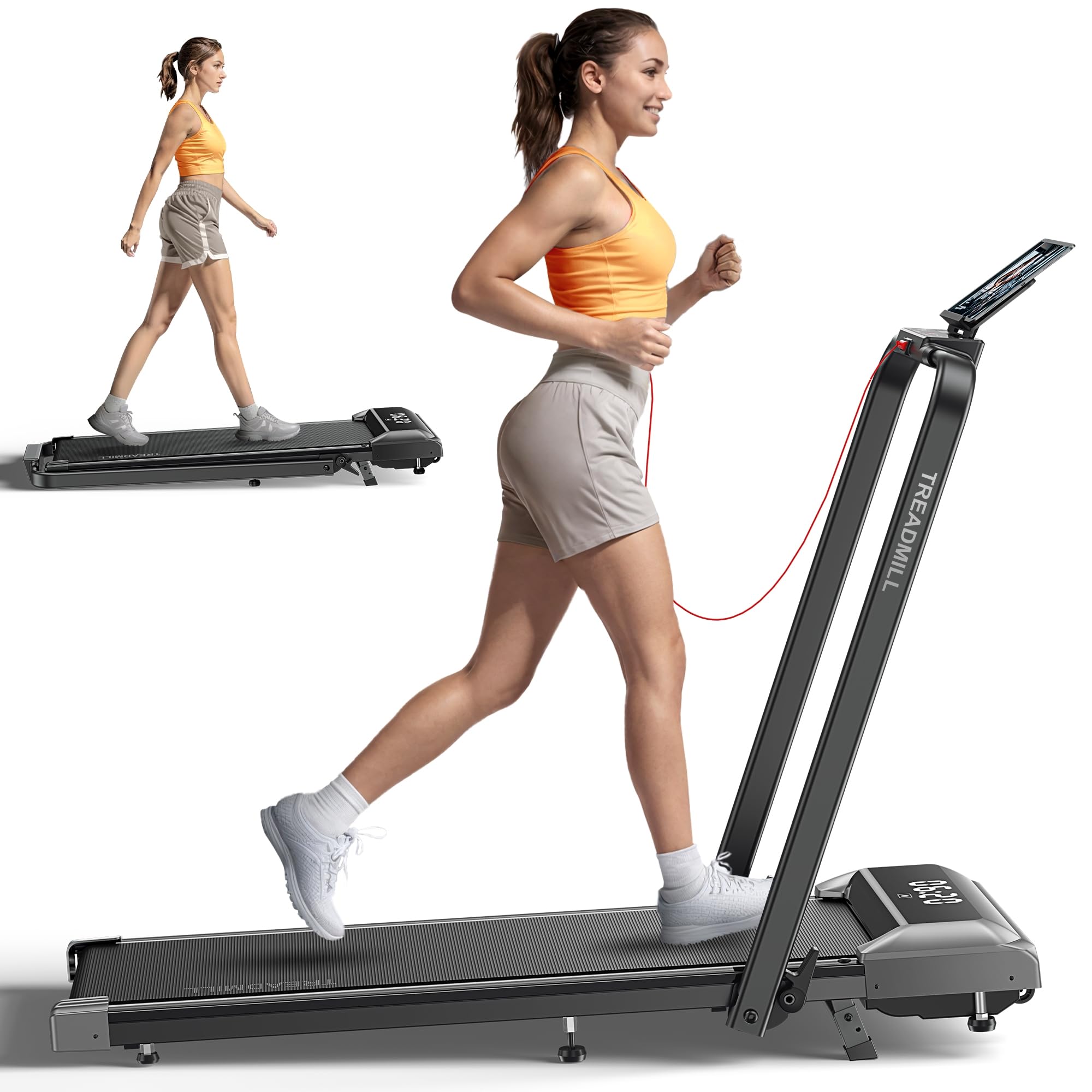 Acezoe Walking Pad Treadmill with Incline