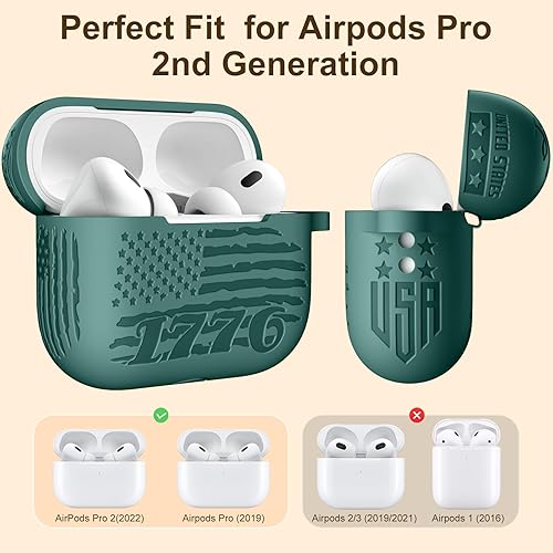 Vista 157 de Funda para Airpods de 2ª y 1ª, silicona suave, leopardo, compatible con Apple AirPods de 2ª/1ª generación de carga con llavero, a prueba de golpes