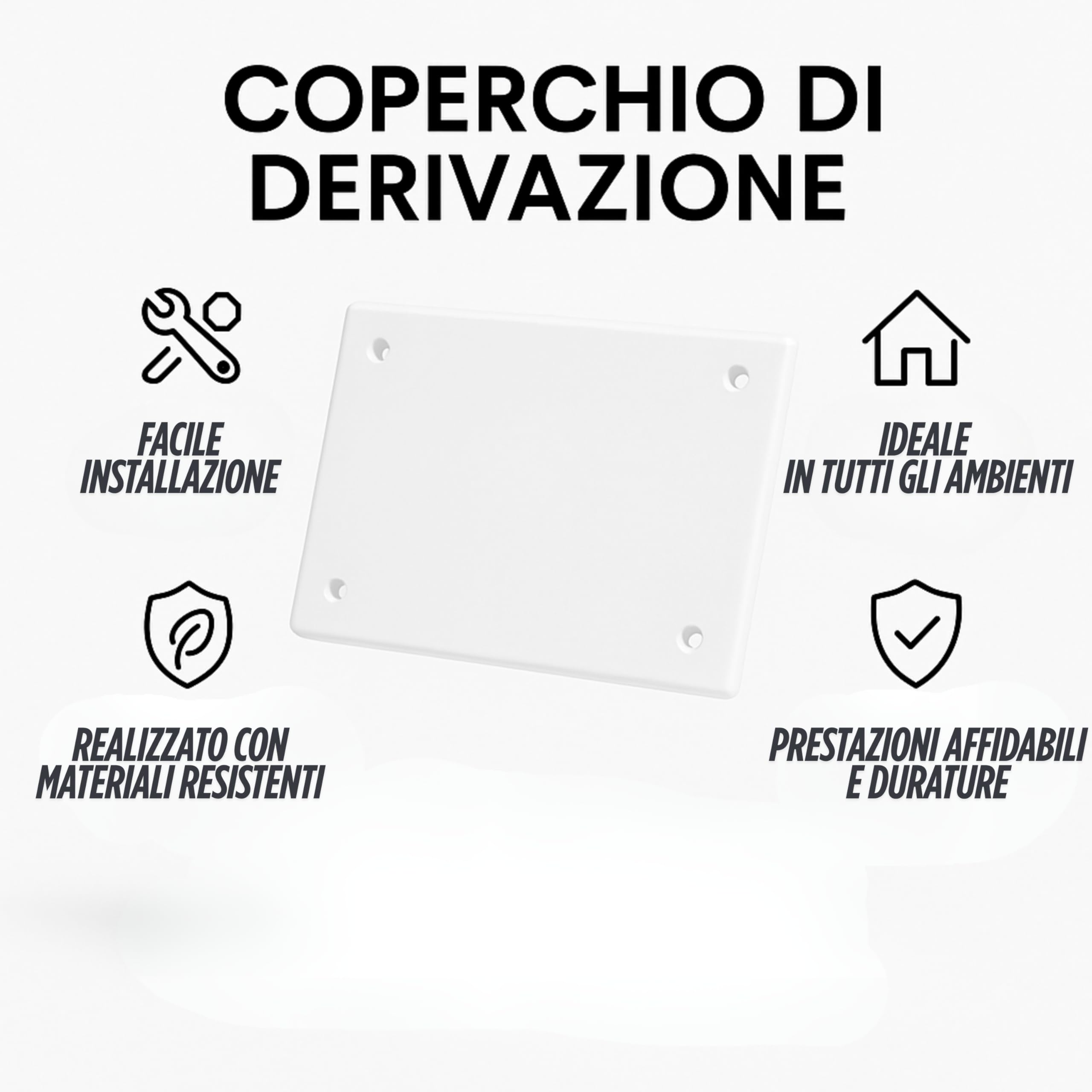 Cover for Junction Box - Outdoor Electric Box Cover - Electric Panel Cover - Available in Multiple Sizes (153 x 98 mm) - Image 3