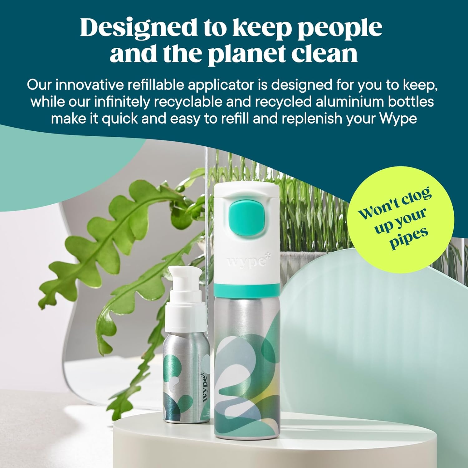 Wype | On The Go Bundle | Toilet Paper Gel | Flushable & Convenient Wet Wipes Alternative | Vacation Essentials | 3 x 1 fl oz