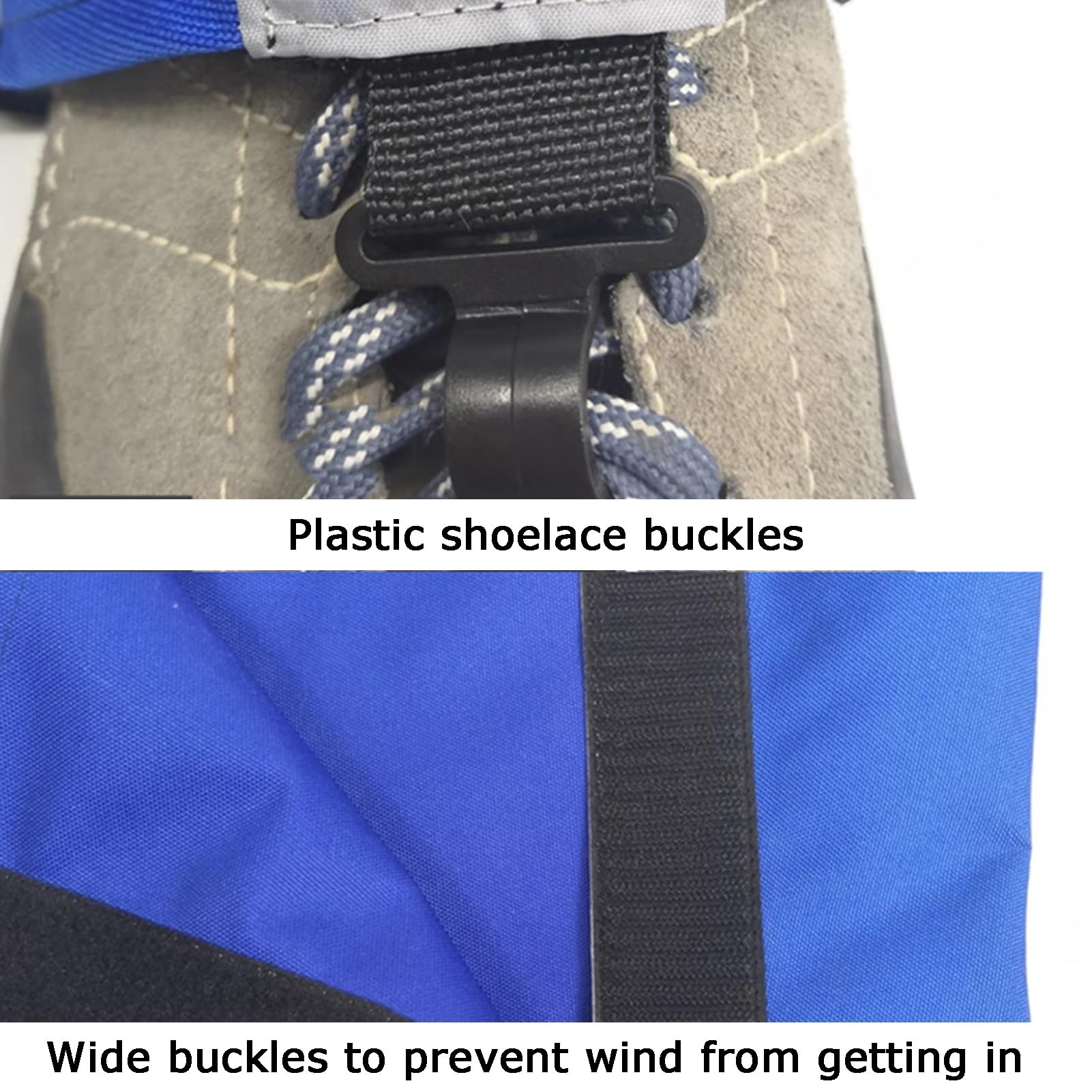 Guêtres d'extérieur pour la marche, l'escalade, le jardinage, la neige, la randonnée et le ski – Housse de legging réglable pour plus de protection et de confort