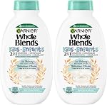 Garnier Whole Blends Kids 2-in-1 Hypoallergenic Shampoo & Hair Detangler with Apricot and Cotton Flower Gently Cleanses and Detangles, 250ml