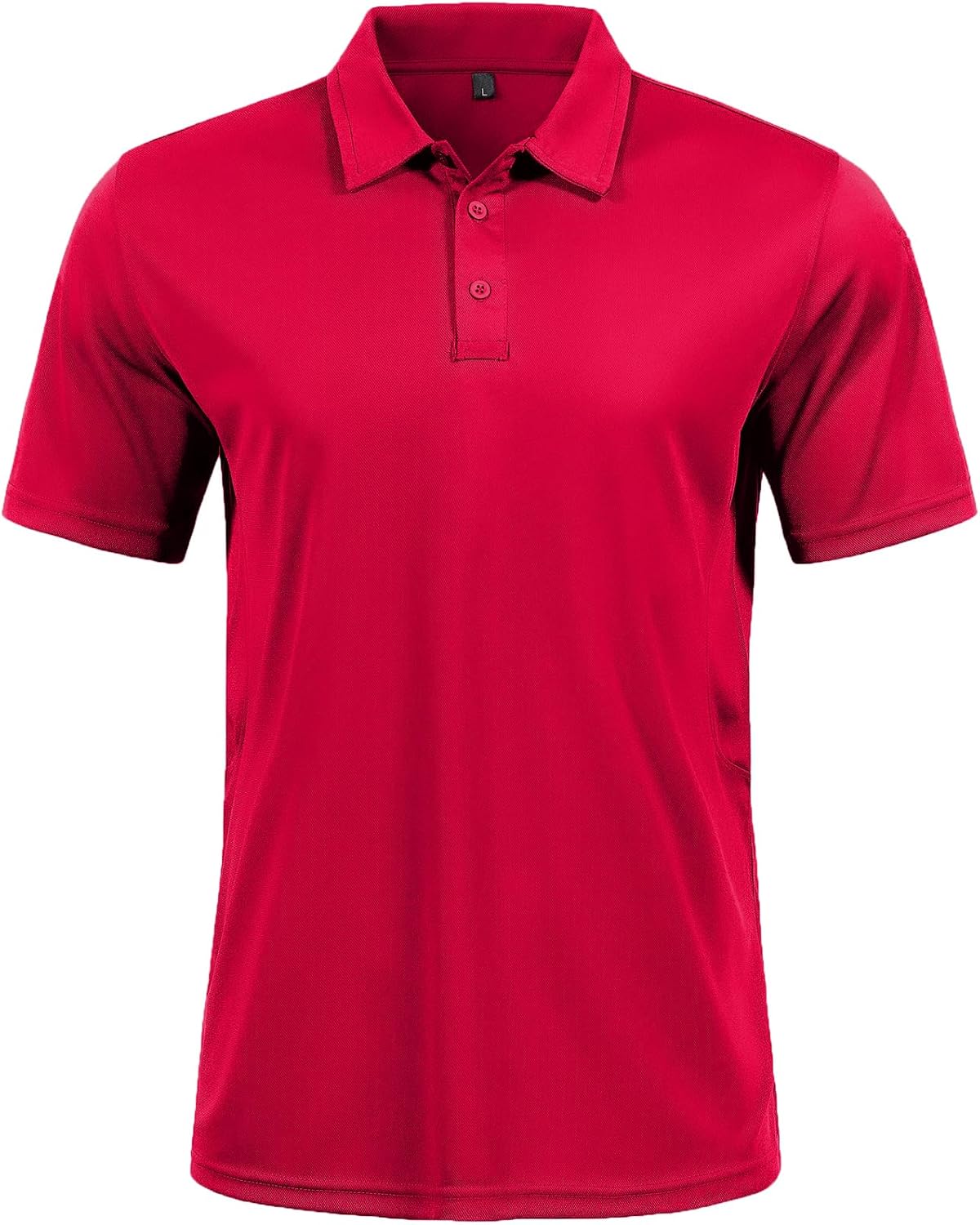 GYMELITE Men's Golf Polo Shirt Short and Long Sleeve Quick Dry Moisture Wicking Performance T Shirt for Casual Work Athletic