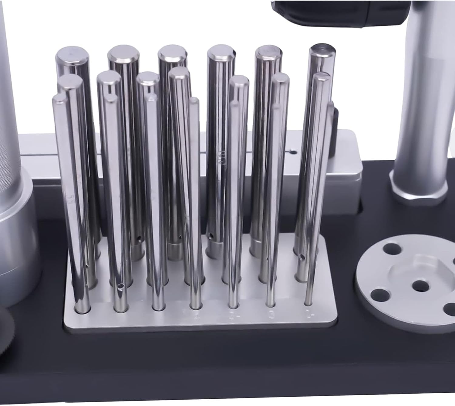 Jump Ring Maker Machine Kit with Filter & Interchangeable Mandrels, Jewelry Pliers & Wire Ring Bender for DIY Jump Rings, Earrings, Bracelets, Necklaces